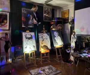 Sala kinowa w Zespole Szkół Akademickich 
