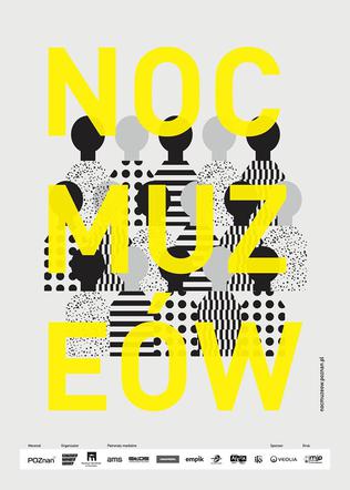 Noc Muzeów Poznań 2016 - plakat