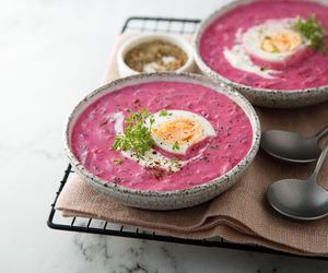  Magda Gessler ratuje przed upałem. Jej przepis na pyszny chłodnik litewski nie ma sobie równych