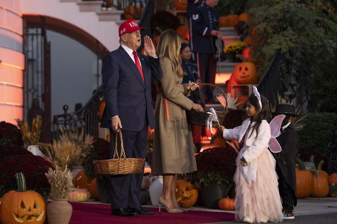 Tłumy na zabawie w Białym Domu. Tak Trump świętował Halloween