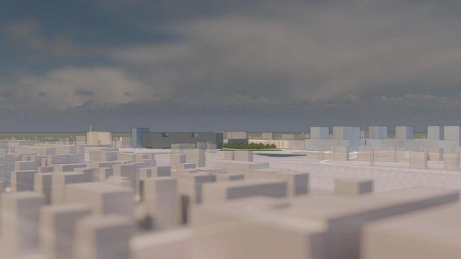 Projekt osiedla mieszkaniowego przy ul. Bohaterów Monte Cassino w Białymstoku