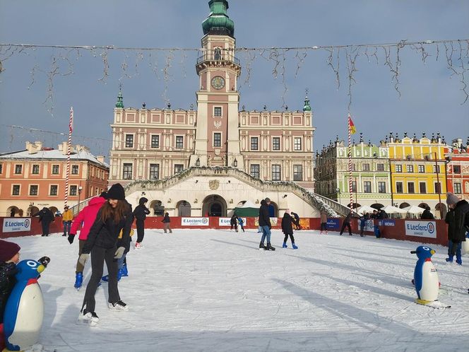 Zamojskie lodowisko  w sezonie  2024- 2025