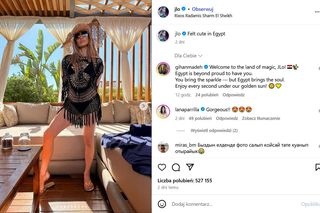 Wypoczywa w Egipcie po szaleństwach w Polsce! J. Lo wije się na hamaku