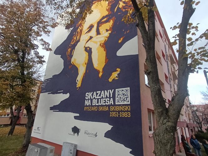 Mural Ryszarda Skibińskiego w Białymstoku [ZDJĘCIA]