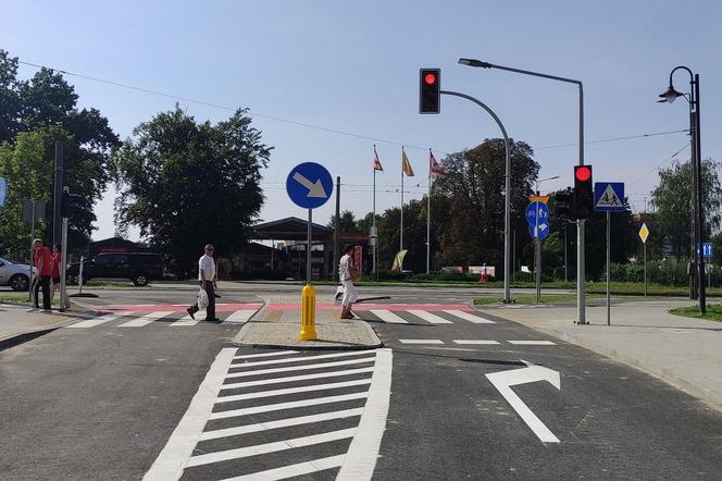 Otwarcie skrzyżowania Związku Jaszczurczego i al Grunwaldzkiej