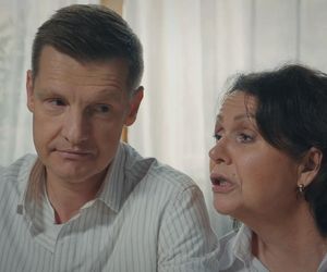 M jak miłość odc. 1881. Paweł (Rafał Mroczek), Marysia (Małgorzata Pieńkowska)