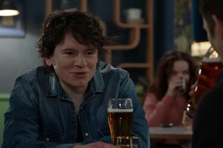 Pierwsza miłość odc. 4036. Florian/ Florek (Michał Kurek), Filip (Dominik Smaruj)