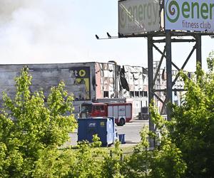 Warszawa. Płonie centrum handlowe Marywilska 44