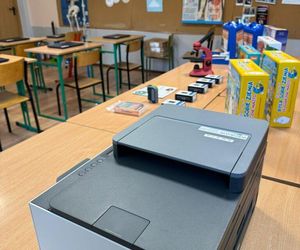  W Zespole Szkolno-Przedszkolnym w Stobnie Siódmym w gminie Godziesze Wielkie powstała nowa eko-pracownia