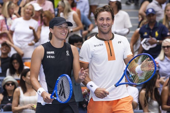 Iga Świątek/Casper Ruud (R) &f Madison Keys/Francis Tiafoe 