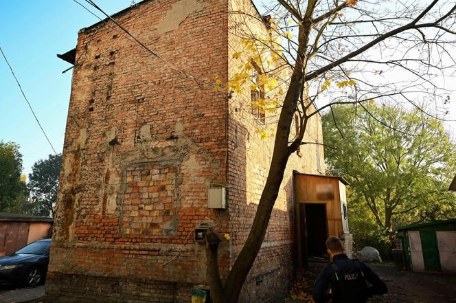 Pożar budynku przy ul. Żuławskiej w Gdańsku