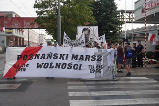 Demonstracja w centrum Poznania. Mieszkańcy wzięli udział w Narodowym Marszu Wolności [ZDJĘCIA]