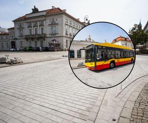 Autobusy znów na Krakowskim Przedmieściu. Remont zbliża się ku końcowi