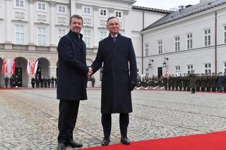 Tak prezydent Andrzej Duda powitał króla Danii Fryderyka X!