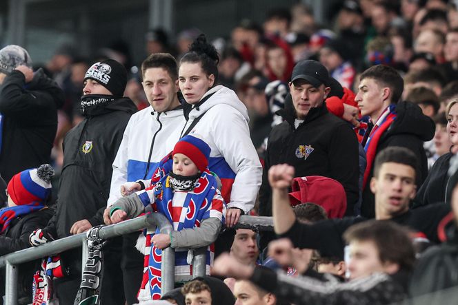 Mecz Górnik Zabrze – Motor Lublin. Zdjęcia kibiców