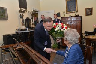 108-latka zagrała dla prezydenta