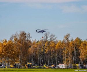 Wrocław. Ćwiczenia na terenie Portu Lotniczego im. Mikołaja Kopernika [ZDJĘCIA].