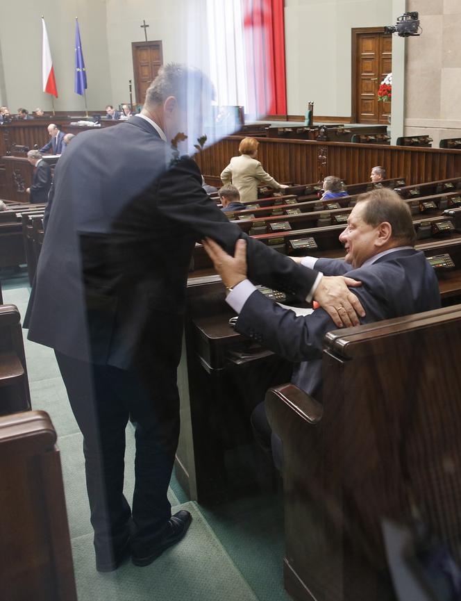 Sejm gratuluje Kaliszowi syna