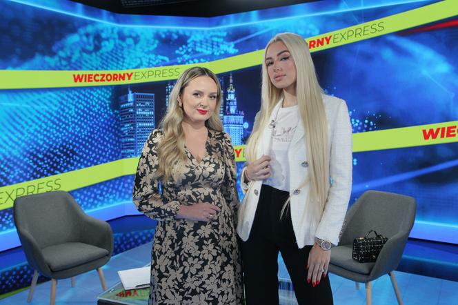 Cała prawda o Caroline Derpieński. Modelka tłumaczyła się w programie "Express Wieczorny"