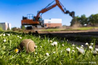 Nowy kompleks sportowy Politechniki Białostockiej. Tak przebiegają prace [ZDJĘCIA]