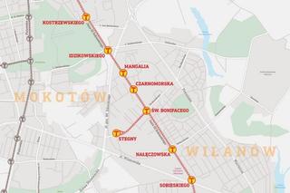 Warszawa. Ruszają prace nad odnogą trawmaju do Wilanowa. Nitka na Stegny ma powstać w rok