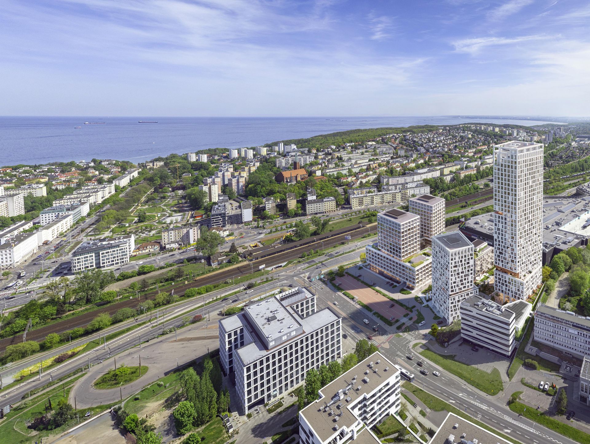 120-metrowy wieżowiec wyrośnie w Gdyni Redłowie. Rusza budowa SkyCity 