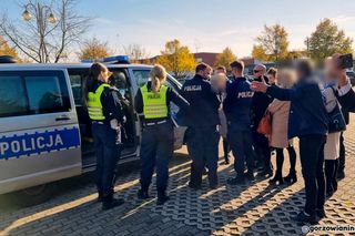 Awantura po pogrzebie w Gorzowie. Żałobnicy wściekli na policję