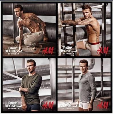 David Beckham biega w majtkach w reklamie H&M