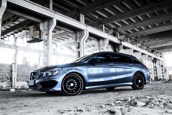 Mercedes-Benz CLA200 Shooting Brake OrangeArt