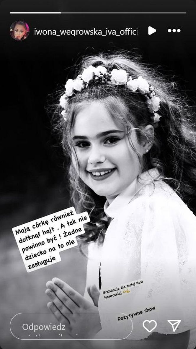 Iwona Węgrowska porównała swoją córkę do Kasi Nawrockiej. Szok!