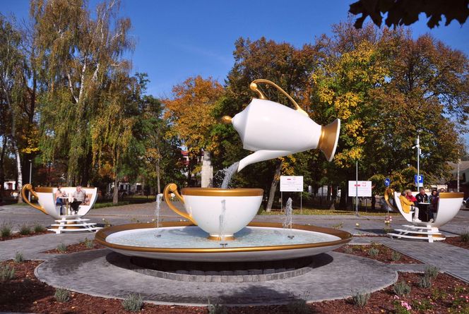 Fontanna w Ćmielowie