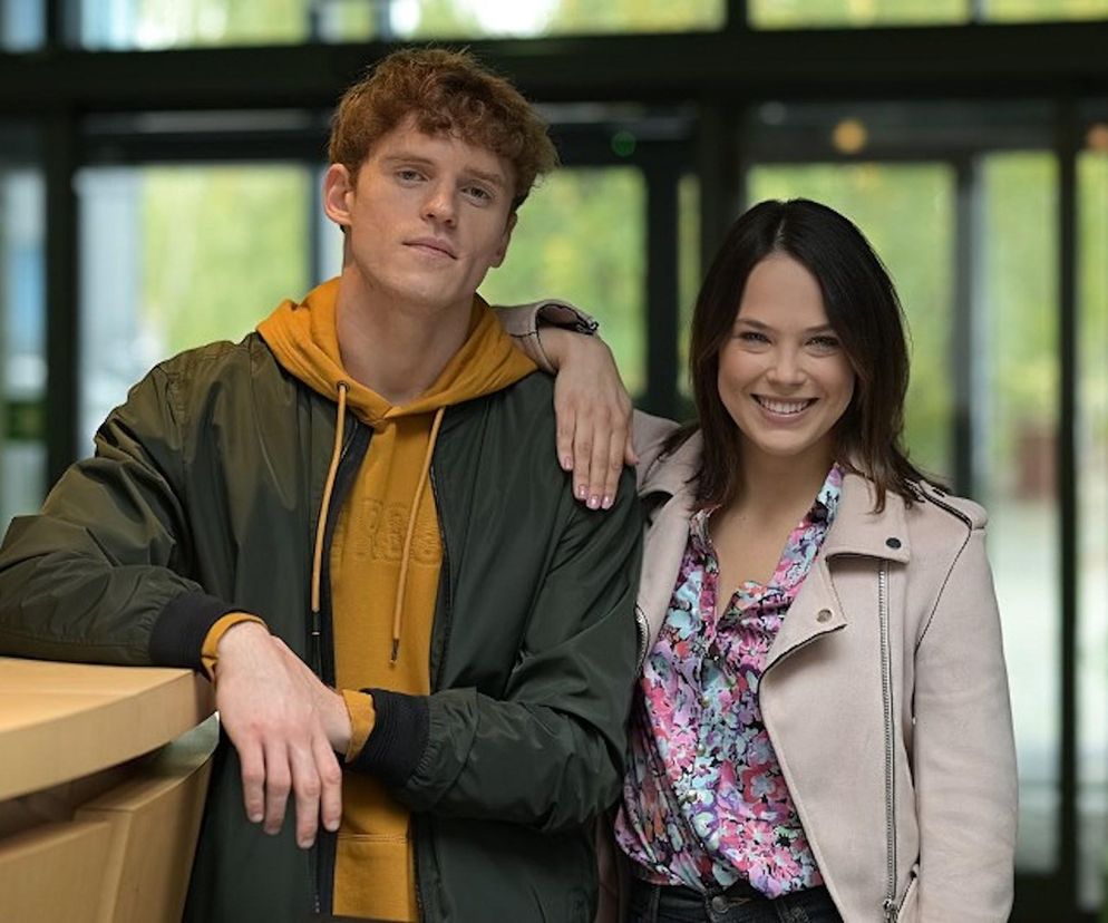 Pierwsza miłość, odcinek 3949: Julita (Dagmara Bryzek), Radek (Karol Biskup)