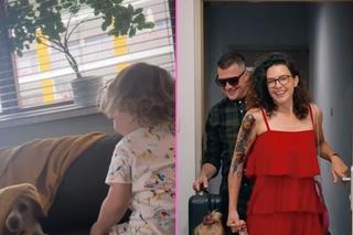 „Sporo osób oddaje zwierzaka, gdy pojawia się dziecko”. To błąd! Zosia Samsel pokazuje nagranie