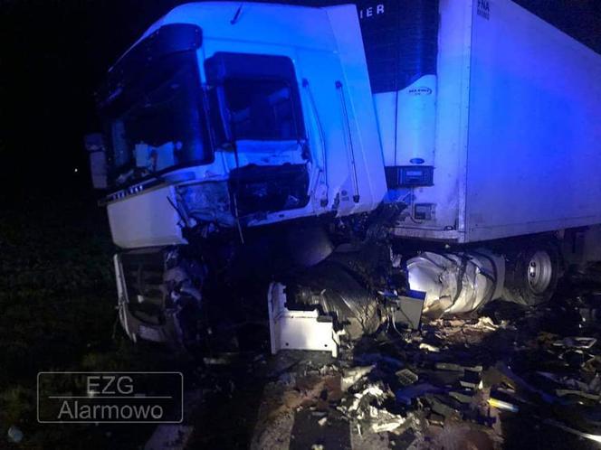 Tyle zostało z Dodge`a po zderzeniu z TIR-em