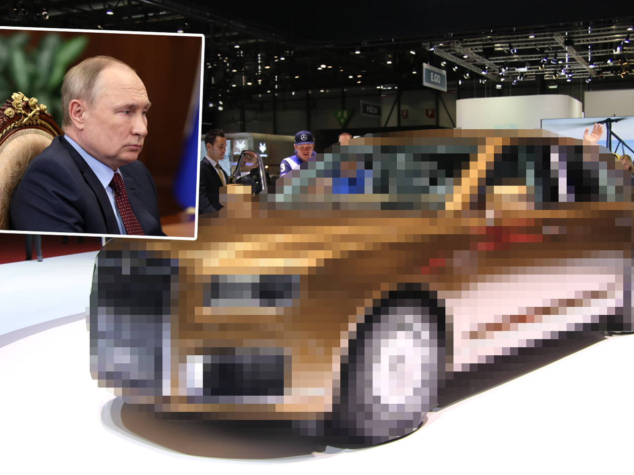Samochód Putina. Takim autem jeździ przywódca, który ma krew na rękach