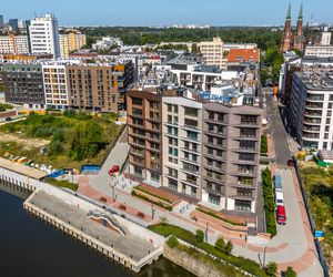 Port Praski w Warszawie z lotu ptaka