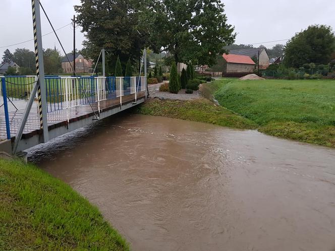 Wezbrane rzeki na Dolnym Śląsku