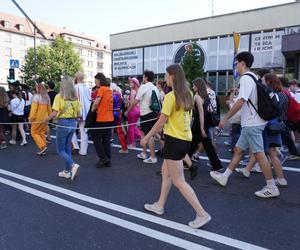 Igry 2024. Barwny korowód studentów przeszedł ulicami Gliwic