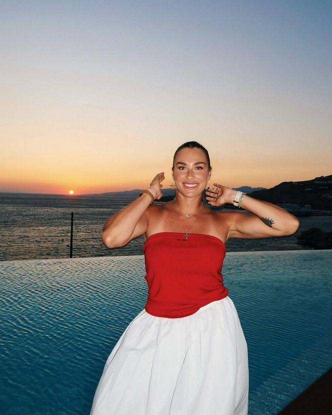 Aryna na Mykonosie ma ten turniej w nosie