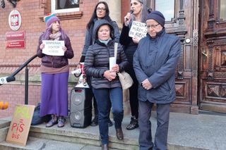 Manifestacja w obronie dr Marii Kubisy