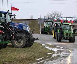 Protest rolników w Medyce