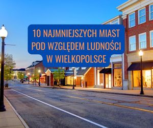 Najmniej zaludnione miasta Wielkopolski! Wiele wsi jest od nich większych! [RANKING]