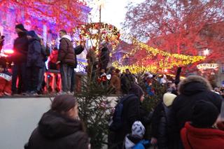 Świąteczna ciężarówka Coca-Coli w Poznaniu