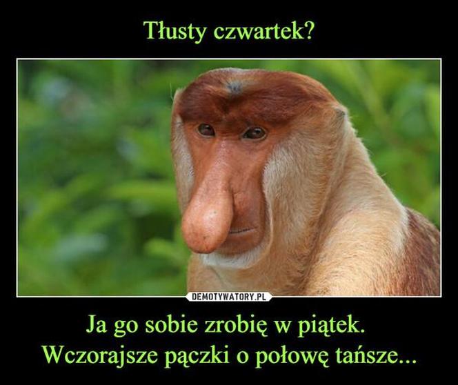 Memy z Tłustym Czwartkiem w roli głównej. Rozbawią cię do łez