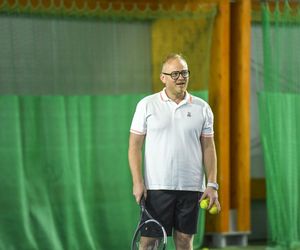 Katarzyna Niezgoda i ukochany rozgrzali kort! Spódniczka kusa, za to mimika na bogato