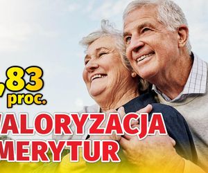 Waloryzacja 3,83 proc.