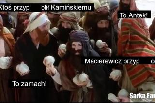 Bitwa przed Sejmem. Macierewicz szarpał się z Kamińskim