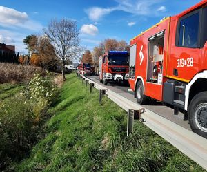 Tragiczny wypadek w miejscowości Wzdół Kolonia. Nie żyją dwie osoby, kolejne dwie są ranne
