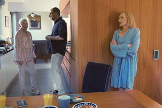 Barwy szczęścia, odcinek 2749: Olga (Dorota Łukasiewicz-Kwietniewska), Marek (Marcin Perchuć), Krystyna (Hanna Bieluszko) 