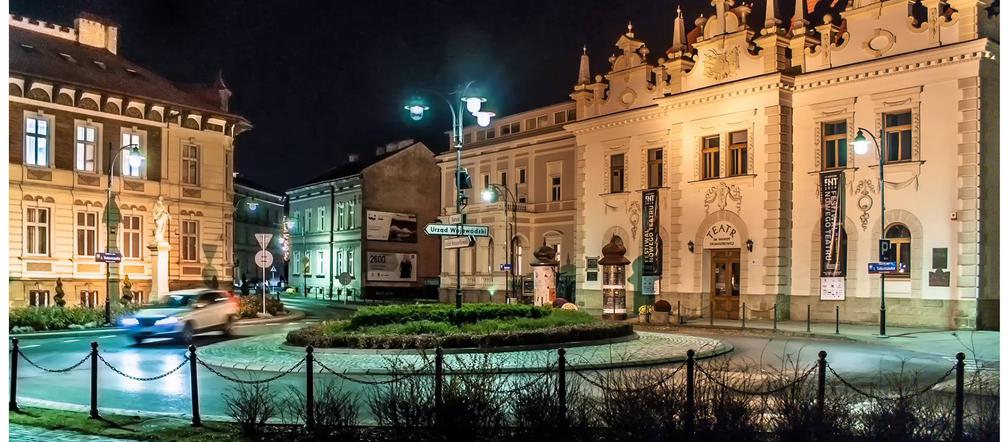 Rzeszów nocą: Te zdjęcia zachwycają